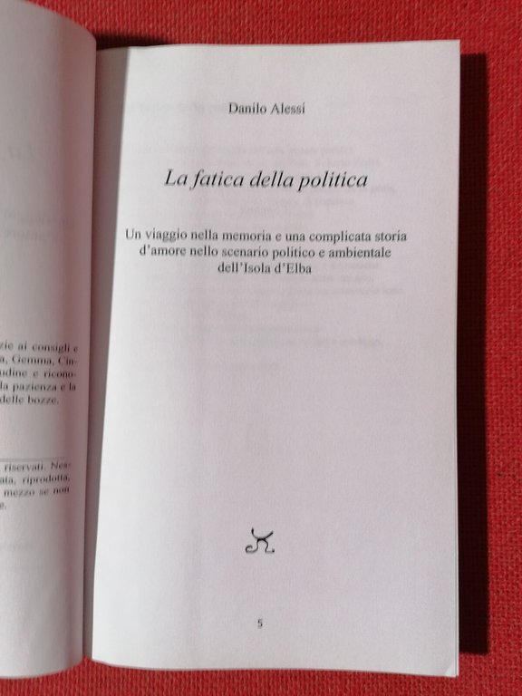 La fatica della politica