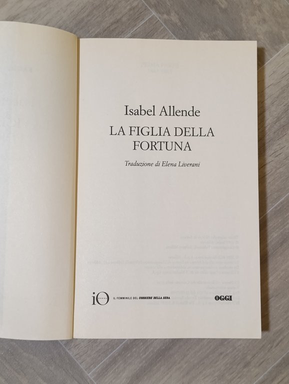 La FIglia della Fortuna. Saghe familiari