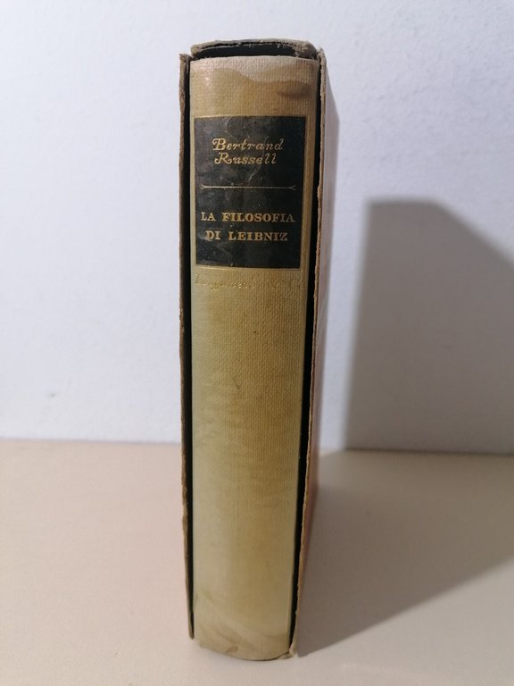 La Filosofia Di Leibniz - Libro Bertrand Russell Longanesi 1971 …