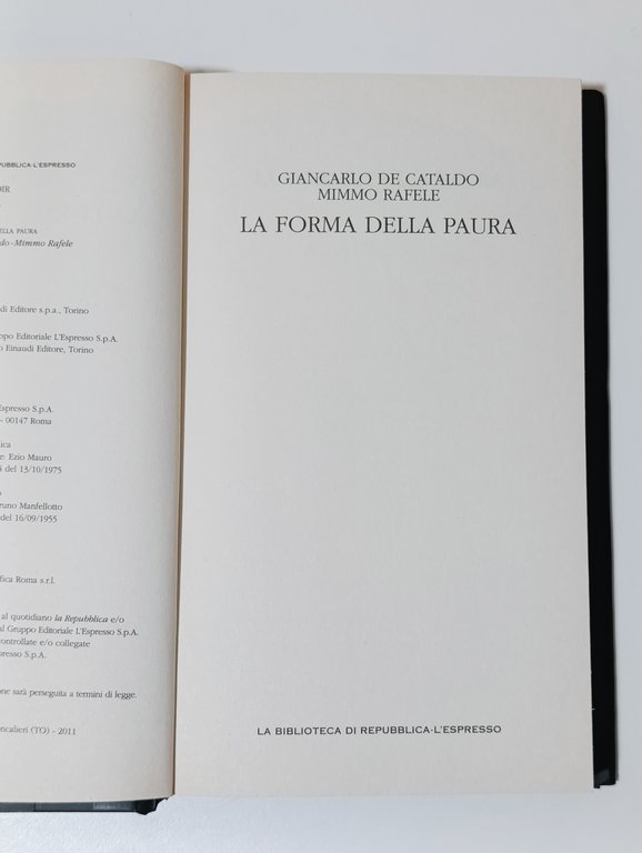 La Forma della Paura. Repubblica - L'Espresso | Immagine Gallery 5