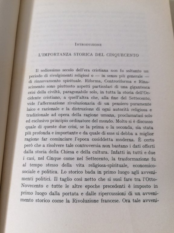 La Formazione Dell'Europa Moderna Libro Ritter Storia Universale Laterza 1985