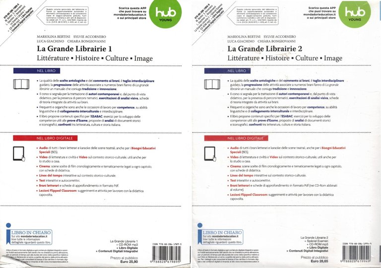 La Grande Librairie Volumi 1 e 2 Con CD Rom …