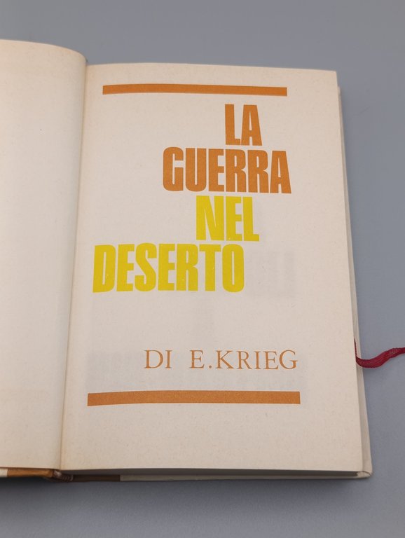 La Guerra nel Deserto. 3 Volumi