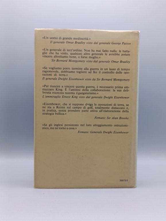 La Guerra tra i Generali. All'interno dell'Alto Comando Alleato