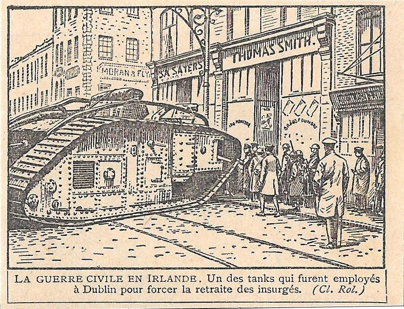 La guerre civile en Irlande. Stampa 1923 | Immagine principale