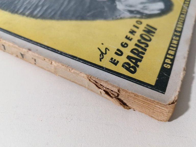 La Lenza Libro Eugenio Barisoni 3^ Edizione Sperling Kupfer 1945 …