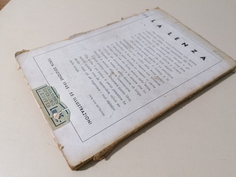 La Lenza Libro Eugenio Barisoni 3^ Edizione Sperling Kupfer 1945 …