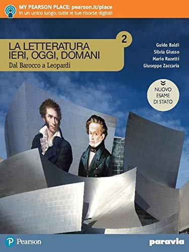 La letteratura ieri, oggi, domani. Dal barocco a Leopardi. Vol. … | Immagine principale