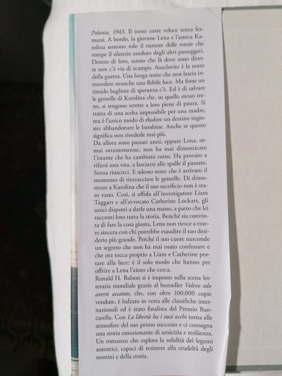 La libertà ha i tuoi occhi | Immagine Gallery 4
