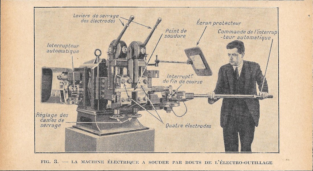 La machine electrique a souder par bouts de l'electro-outillage - … | Immagine principale