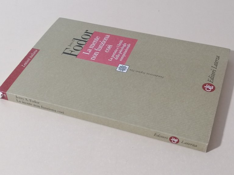 La Mente Non Funziona Così Libro Fodor Prima Edizione 2001 …