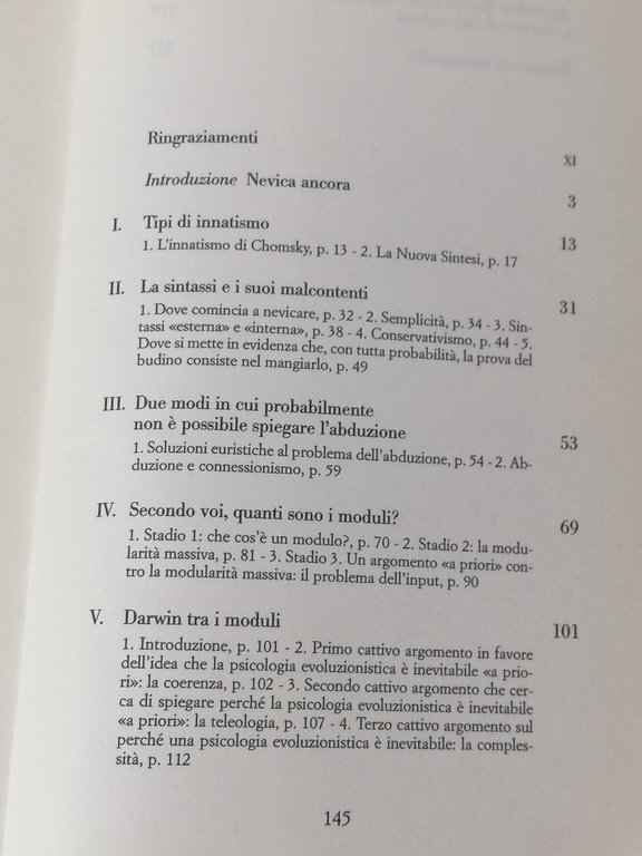 La Mente Non Funziona Così Libro Fodor Prima Edizione 2001 …