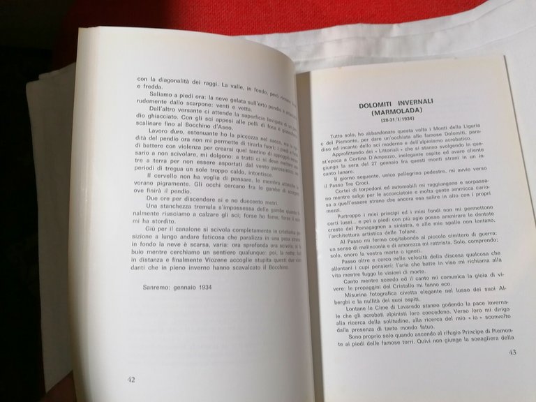 La mia montagna ed il mio alpinismo - Stefano Bigio …