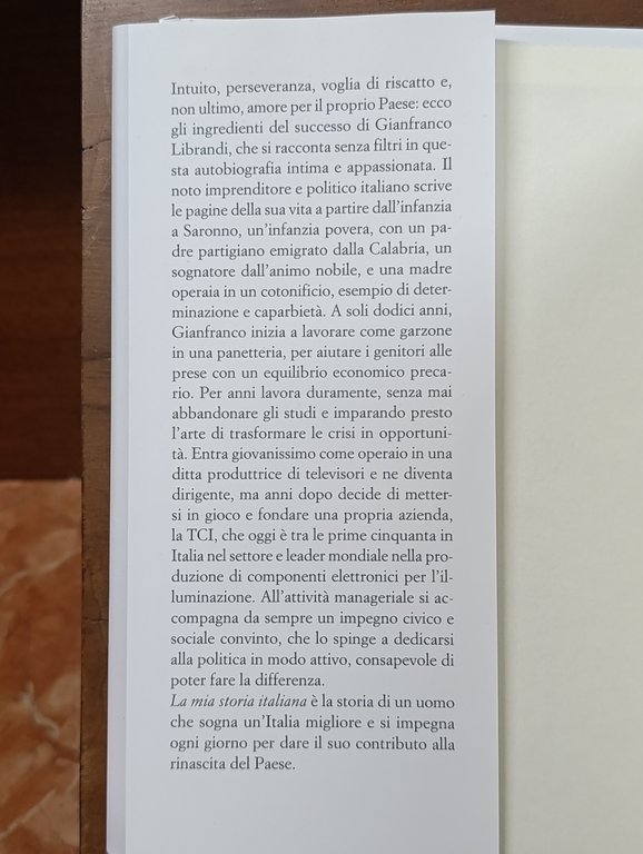 La mia storia italiana | Immagine Gallery 6