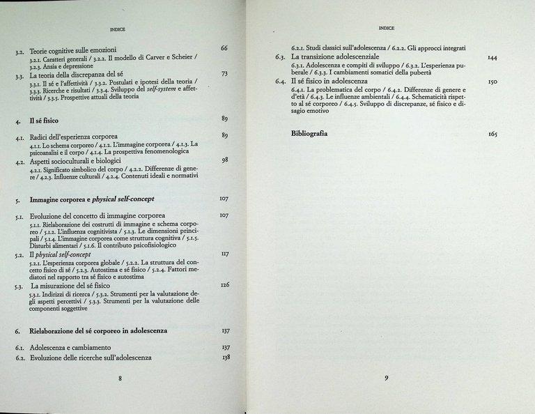 La molteplicità del sé. Disagio emotivo, vissuto corporeo e adolescenza