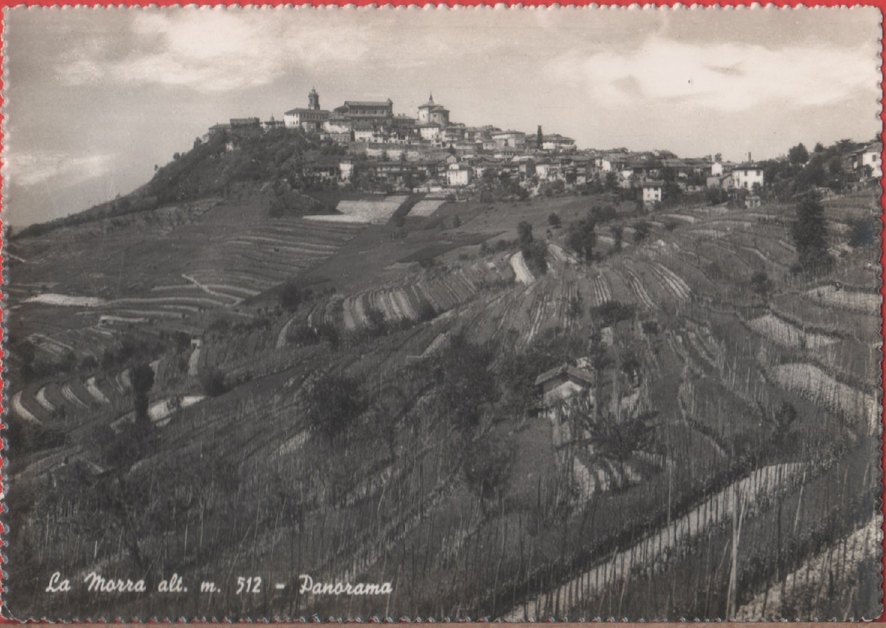 La Morra (CN).Panorama. ed. Alessandrini. Non viaggiata | Immagine principale