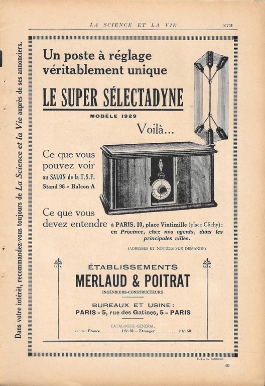 La Motopompe RV Type PB2 / Le Super Sélectadyne Merlaud … | Immagine Gallery 2