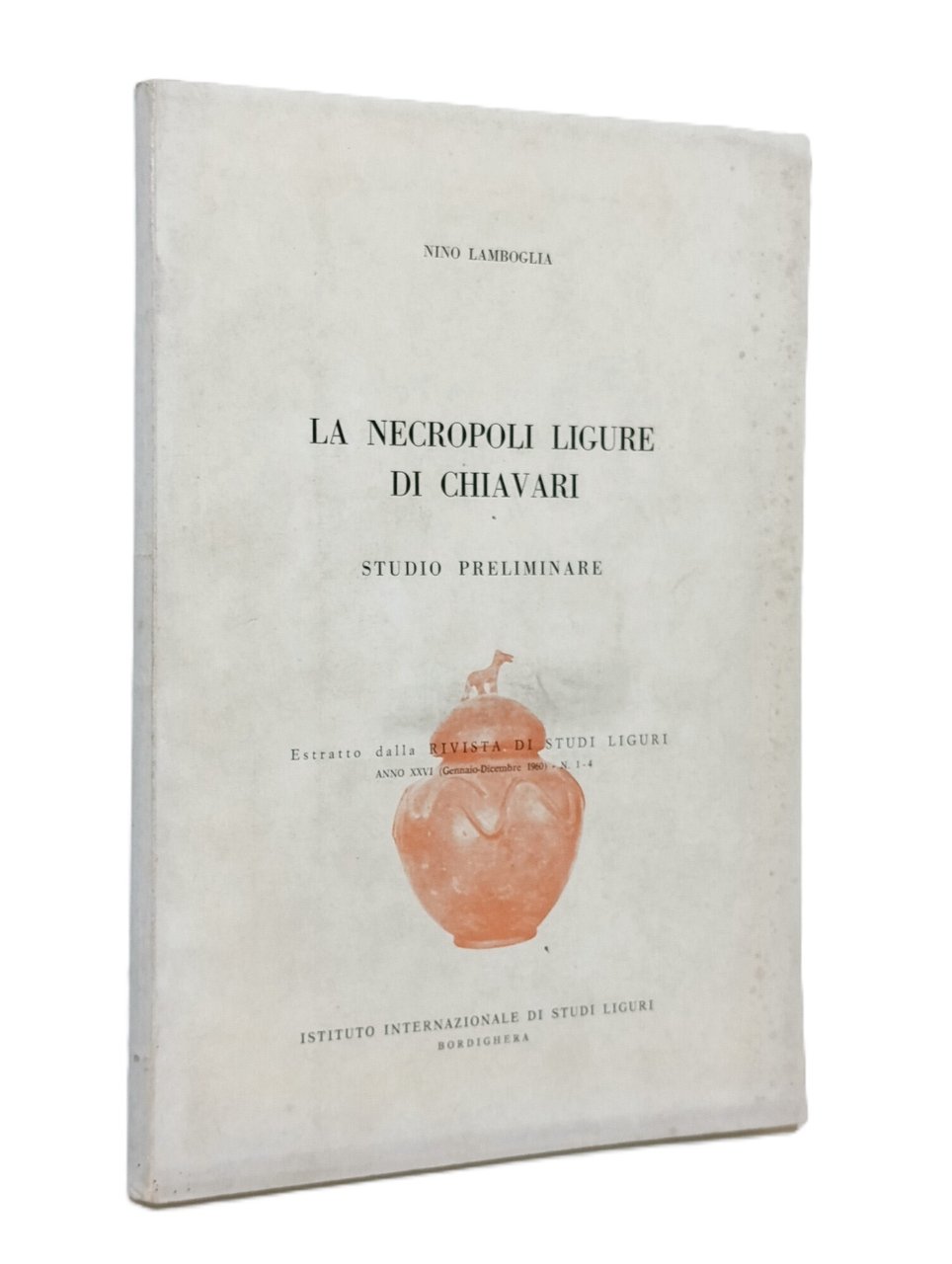 La Necropoli Ligure di Chiavari. Studio Preliminare. Estratto Rivista di … | Immagine principale