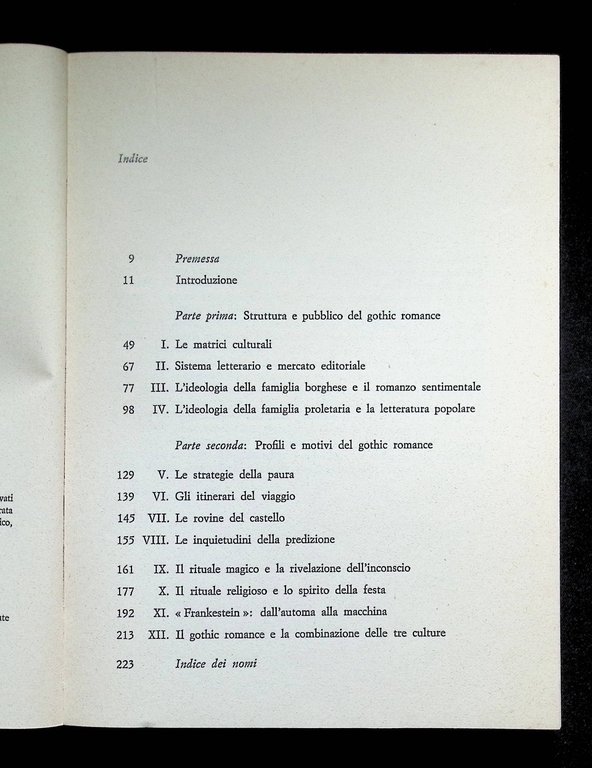 La Paura e l'Immaginario Sociale Nella Letteratura Gothic Romance Runcini … | Immagine Gallery 10