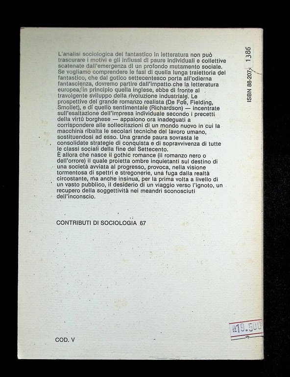 La Paura e l'Immaginario Sociale Nella Letteratura Gothic Romance Runcini … | Immagine Gallery 8