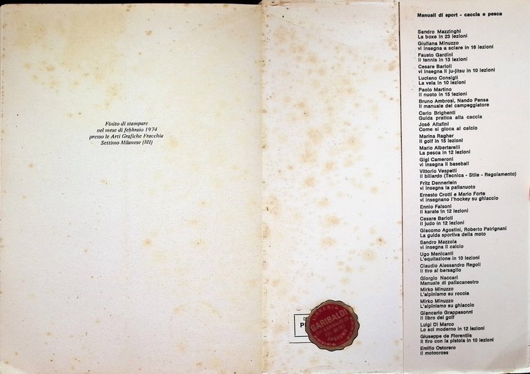 La Pesca in Acque Salate Libro Lorenzo Donato De Vecchi …