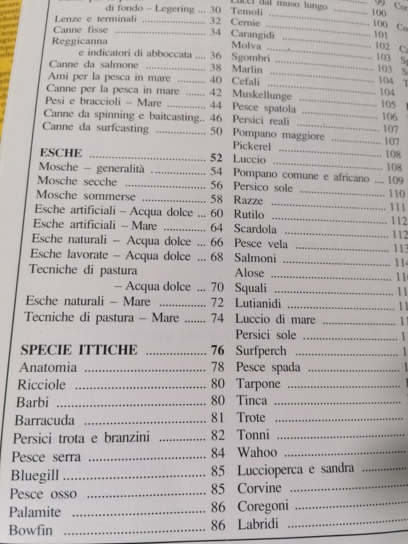 LA PESCA TECNICHE E ACCESSORI LIBRO ACQUE INTERNE COSTIERE PESCA …