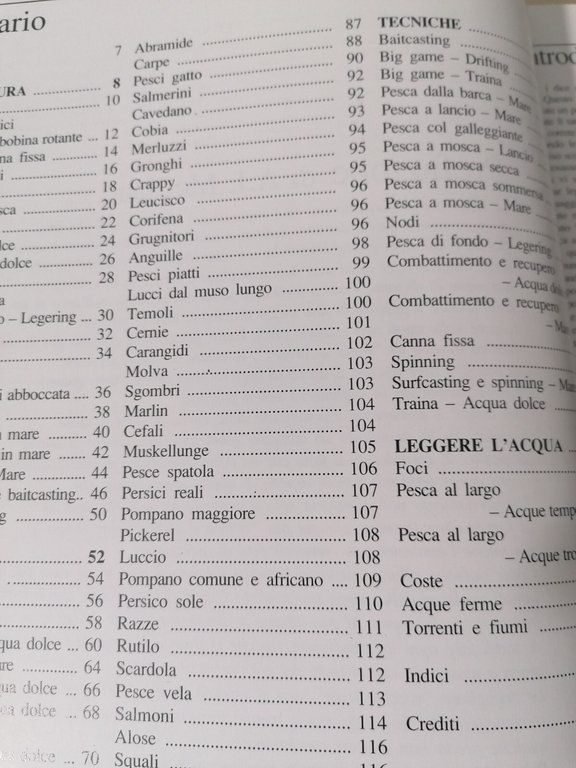 LA PESCA TECNICHE E ACCESSORI LIBRO ACQUE INTERNE COSTIERE PESCA …