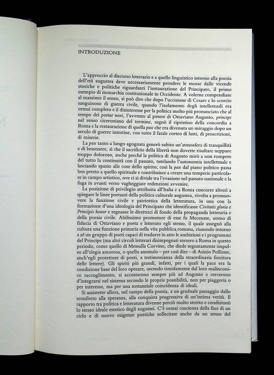La poesia latina nell'etÃ di Augusto