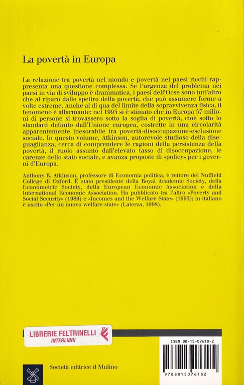 La povertà in Europa