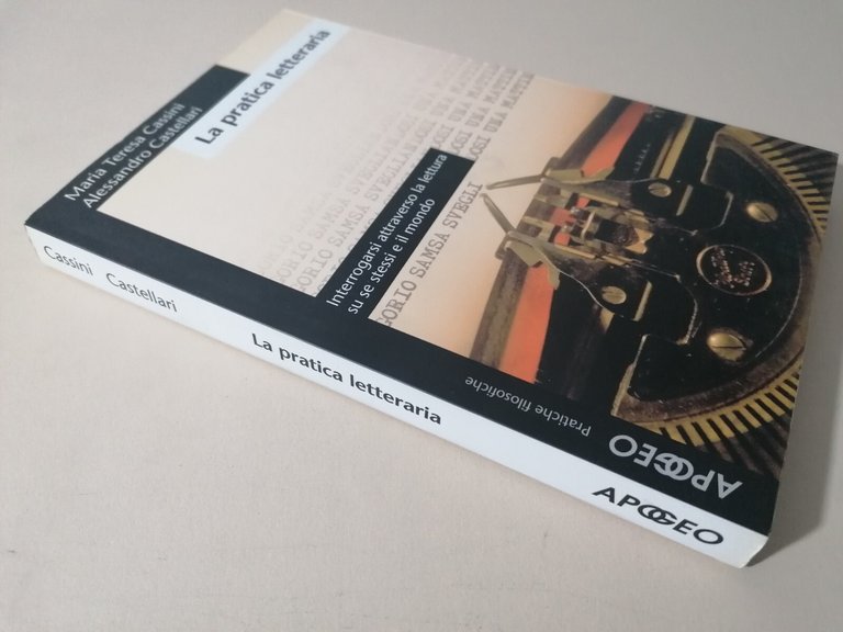 La Pratica Letteraria Libro Cassini Castellari Apogeo 2007 Lettura Letteratura