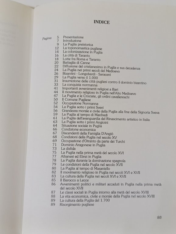 La Puglia. Sguardo Panoramico Storico-Artistico Culturale-Religioso