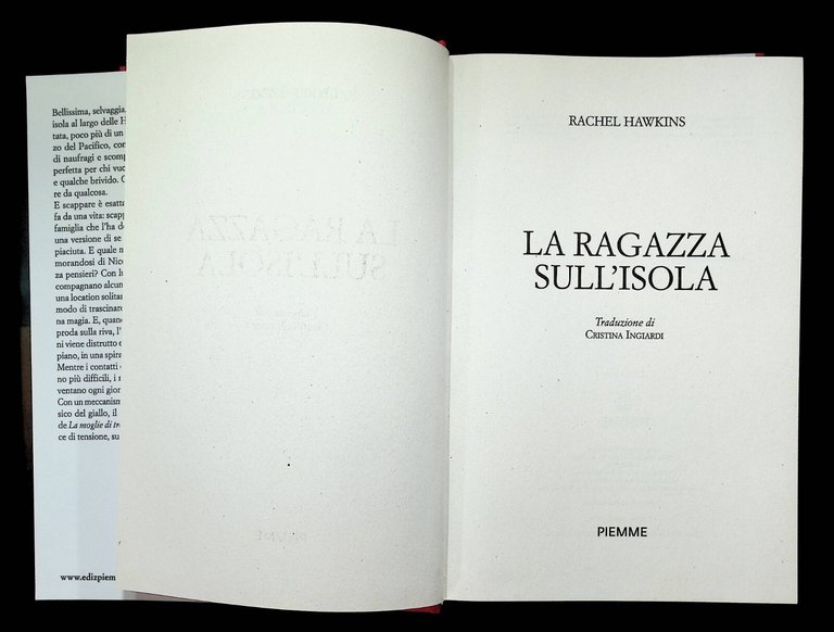 La ragazza sull'isola