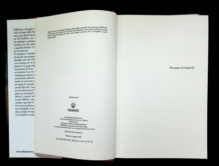 La ragazza sull'isola