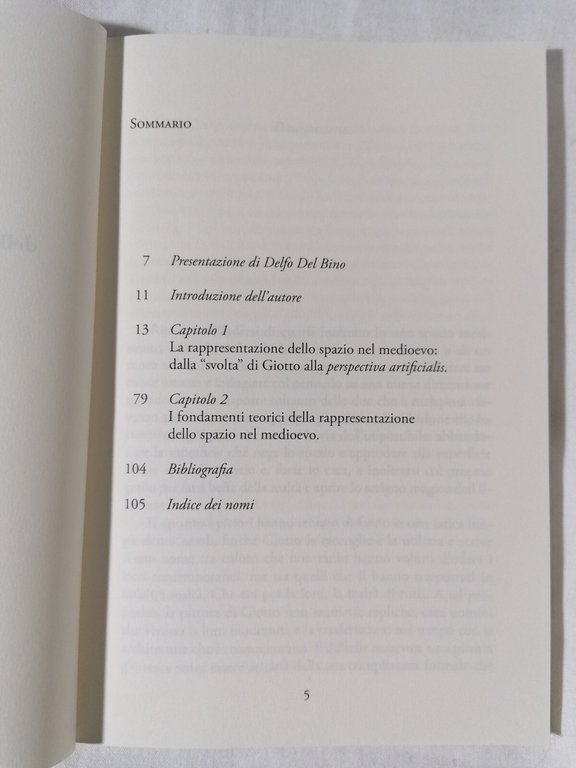 La Rappresentazione dello Spazio Pittorico Nel Medioevo ...Batistini Libro Arte