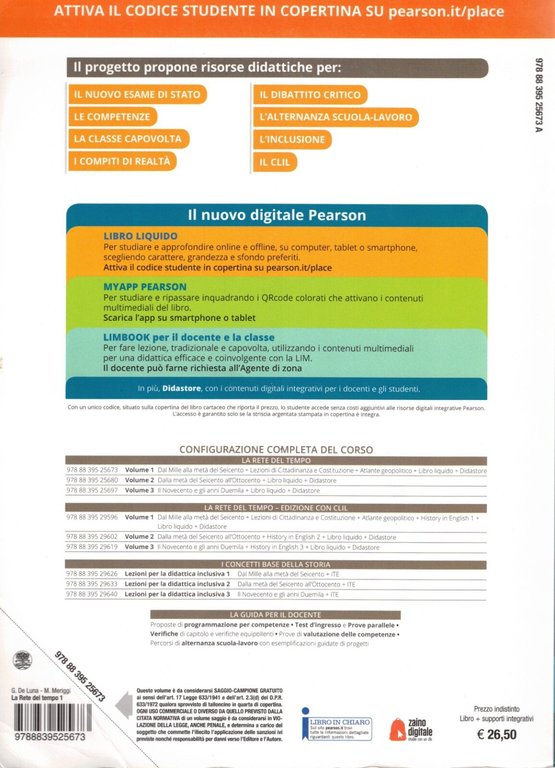 La Rete del Tempo 1 Corso di Storia NO ATLANTE …