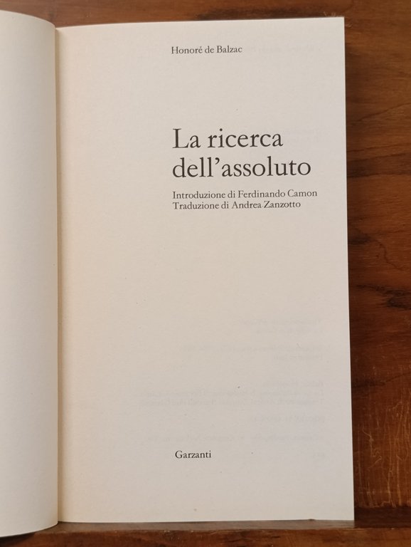La Ricerca dell'Assoluto. Nuova Edizione | Immagine Gallery 6