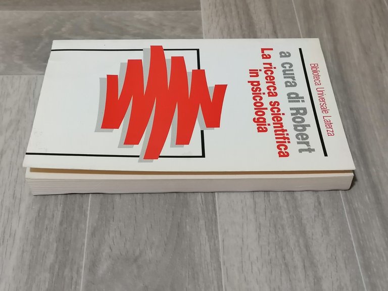 La Ricerca Scientifica in Psicologia Libro Robert 2^ ED 1994 …