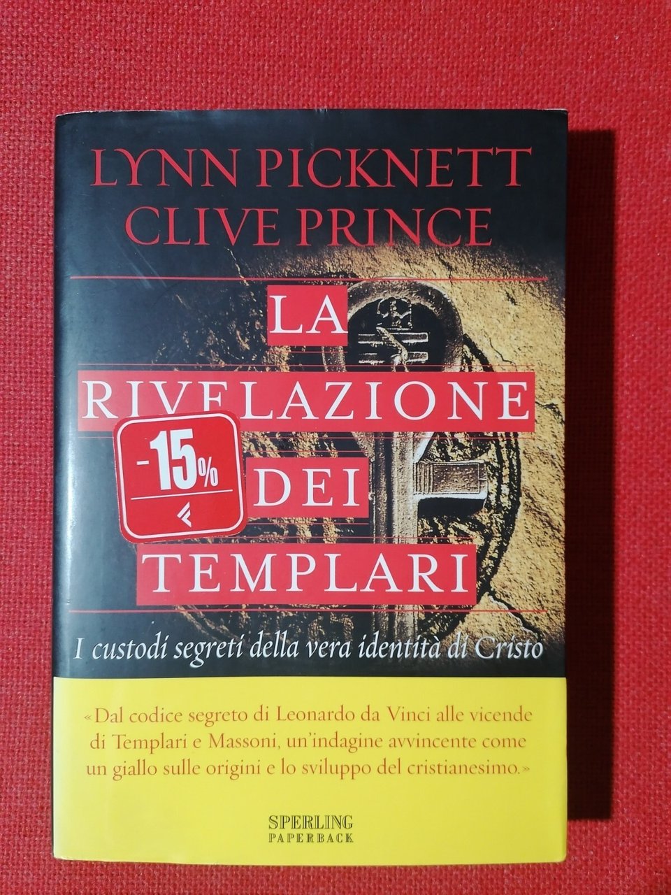 La Rivelazione dei Templari Libro Picknett Prince Leonardo Da Vinci …