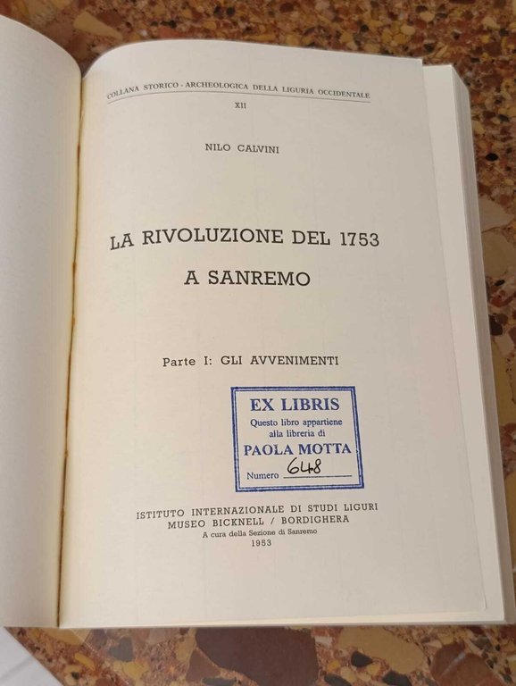 La Rivoluzione del 1753 a Sanremo | Immagine Gallery 7
