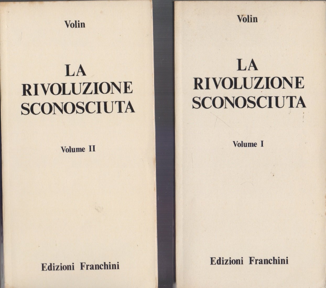 La rivoluzione sconosciuta Vol. I e II - Volin i.e. … | Immagine principale