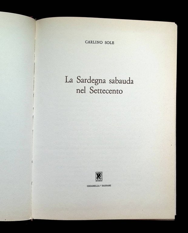 La Sardegna Sabauda nel Settecento | Immagine Gallery 9