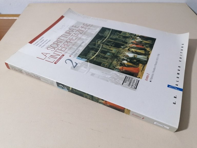 La Scrittura E L'Interpretazione 2 Tomo 1 Barocco Arcadia Rococò …