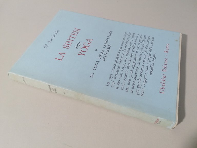 La Sintesi Dello Yoga Volume 2 Conoscenza Integrale Libro Sri …