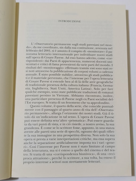 La stanza degli specchi. Cesare Pavese nella letteratura, nel cinema …