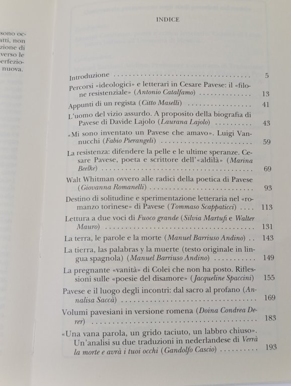 La stanza degli specchi. Cesare Pavese nella letteratura, nel cinema …