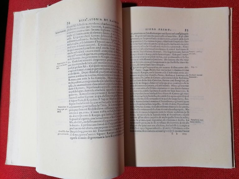 La Storia di Raugia - Ristampa Anastatica Serafino Razzi Forni …