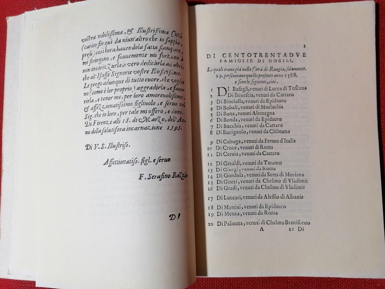 La Storia di Raugia - Ristampa Anastatica Serafino Razzi Forni …