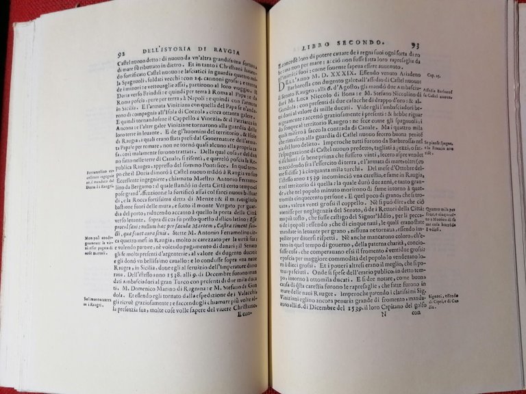 La Storia di Raugia - Ristampa Anastatica Serafino Razzi Forni …