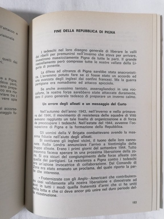 La V brigata d'assalto Garibaldi - Luigi Nuvolini Libro Micheletto …