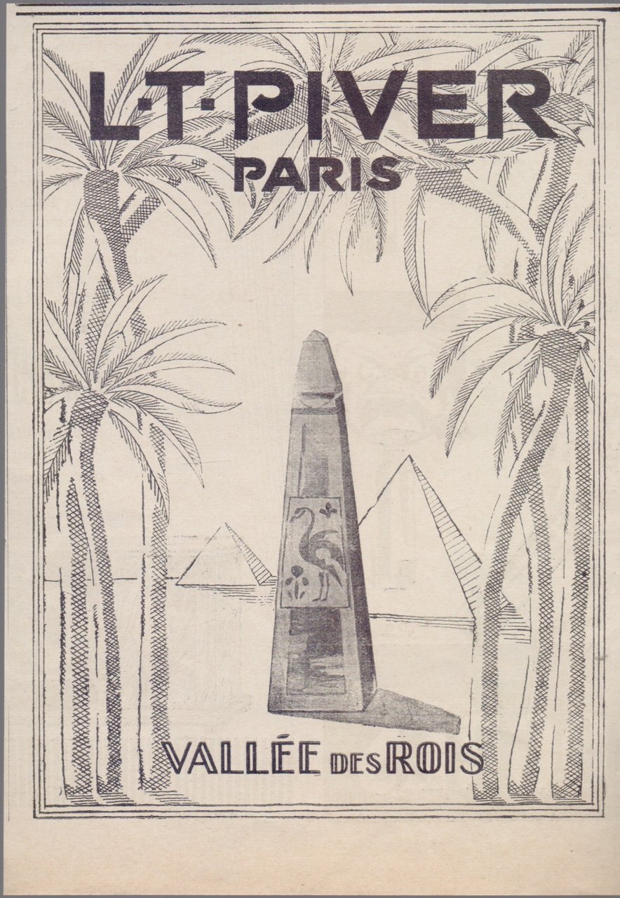 La Valee des Rois par LT Pivier. Advertising 1926 | Immagine principale